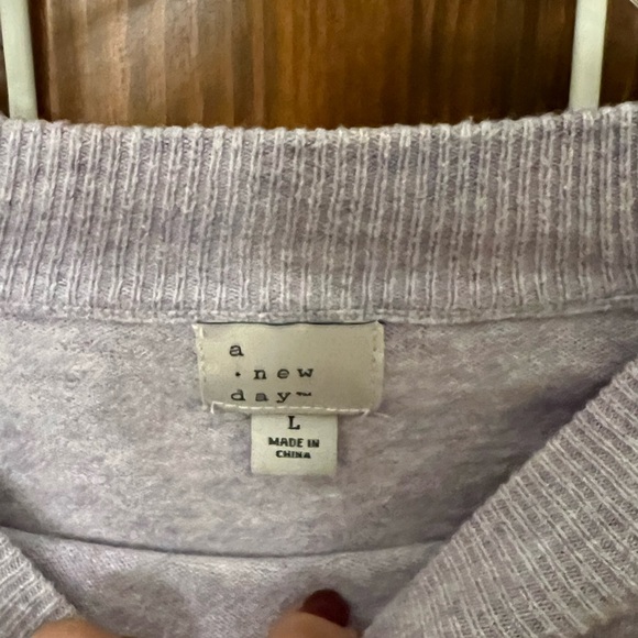 Lilac Mock-neck Sweater - Picture 3 of 3